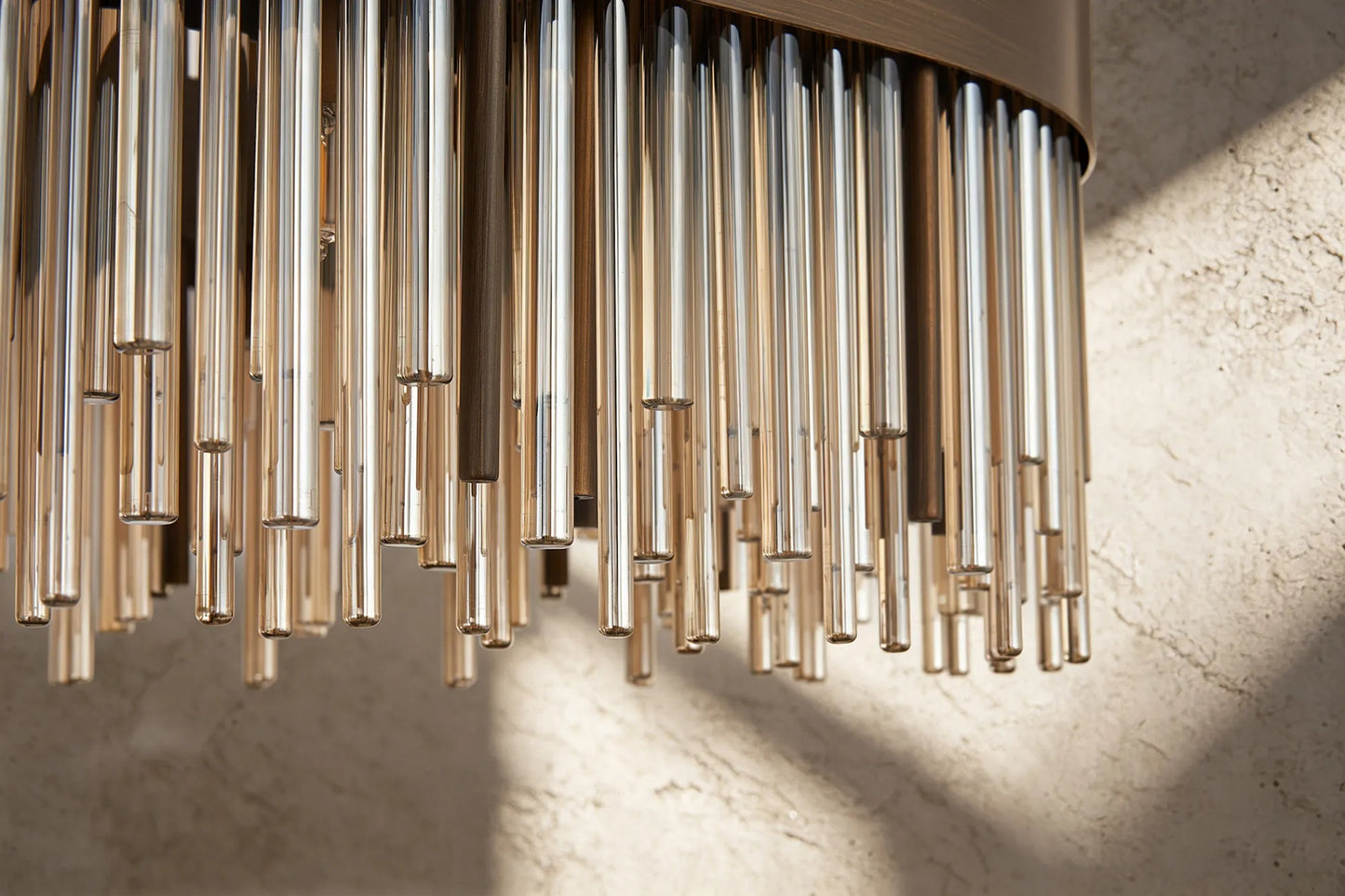 Talia Bronze Rectangular Chandelier 150cm