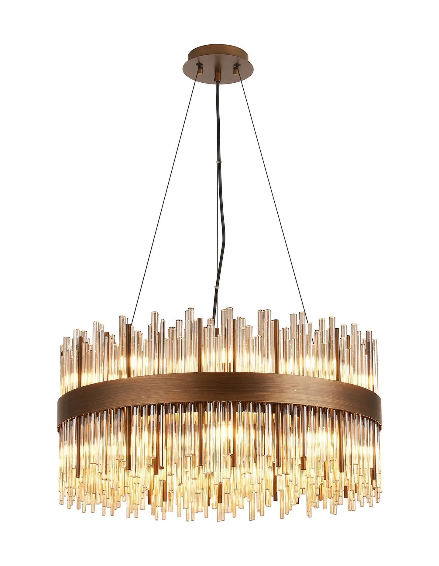 Talia Bronze 60cm Chandelier