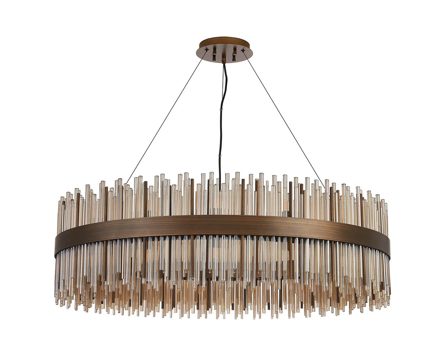 Talia Bronze 100cm Chandelier