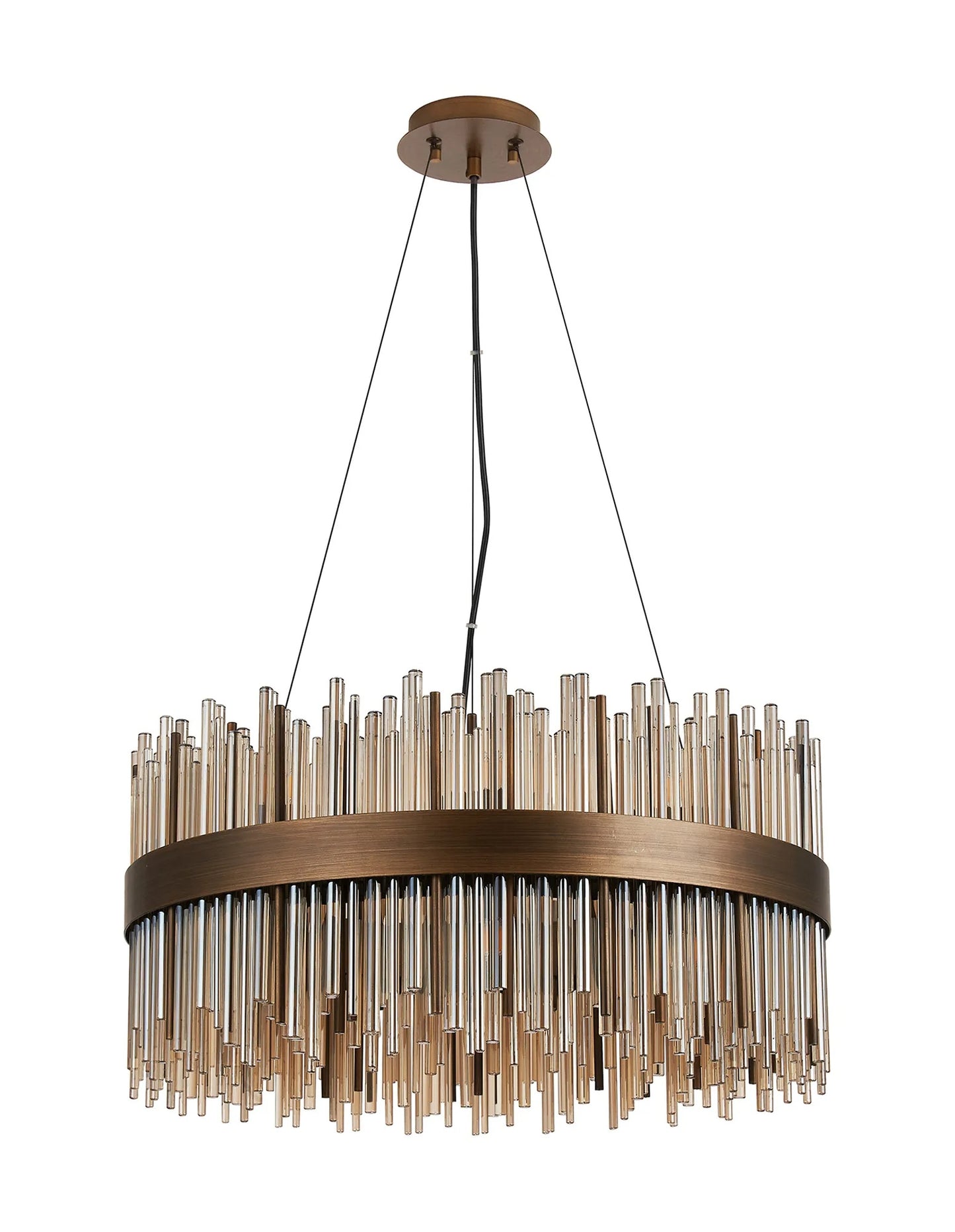 Talia Bronze 60cm Chandelier