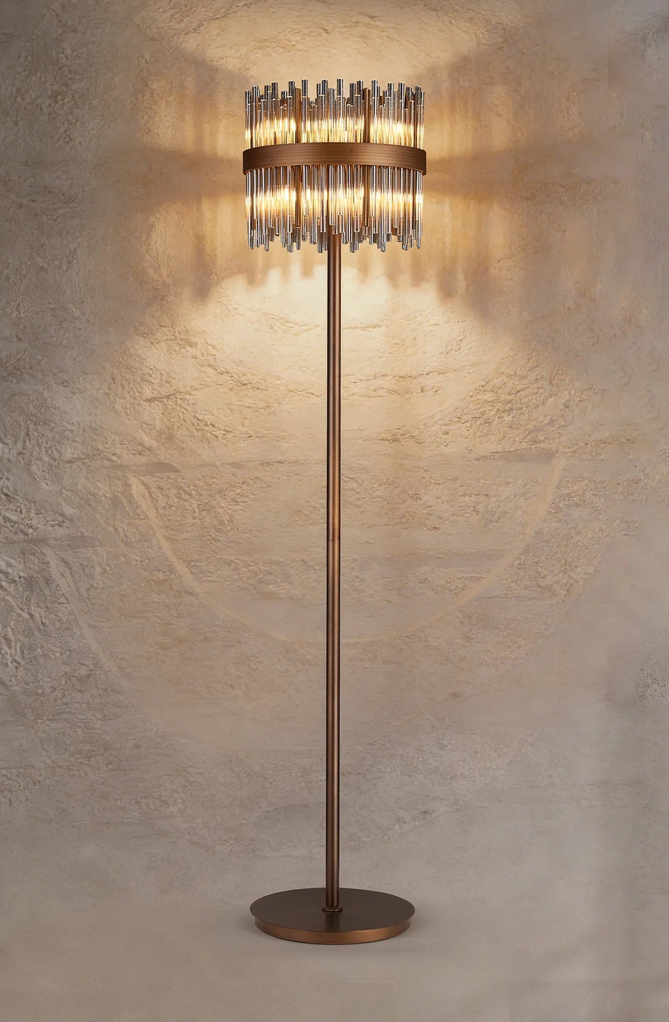 Talia Bronze Floor Lamp