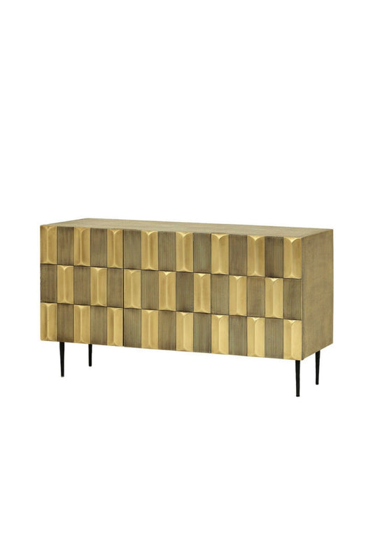 Metalic Brass Sideboard