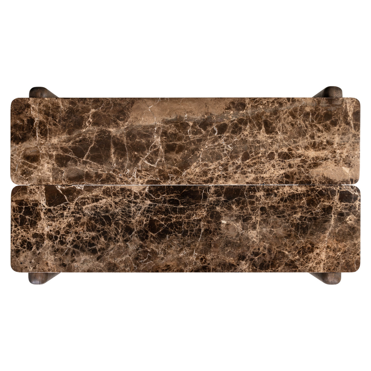 Lagrange Dark Brown Coffee Table