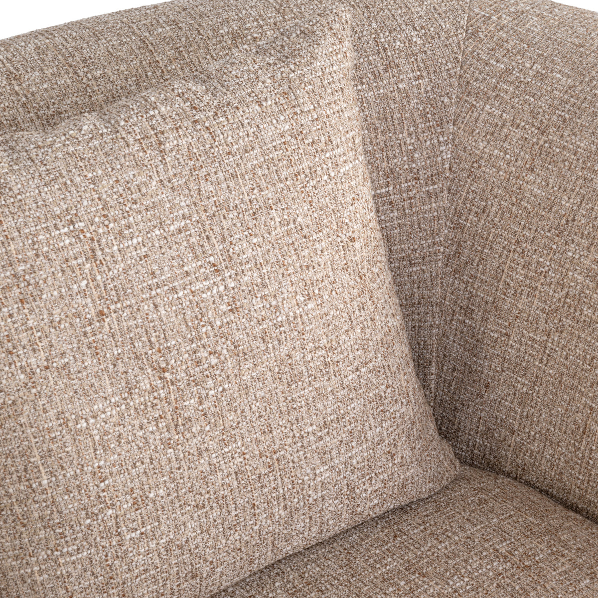 Lysandra Sand Tweed Occasional Chair