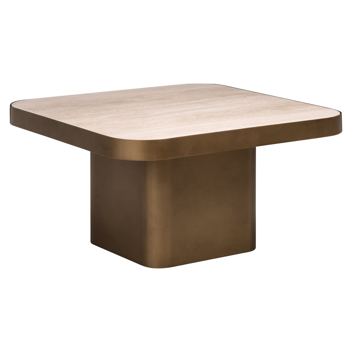 Clarendon Beige Coffee Table 70x70cm