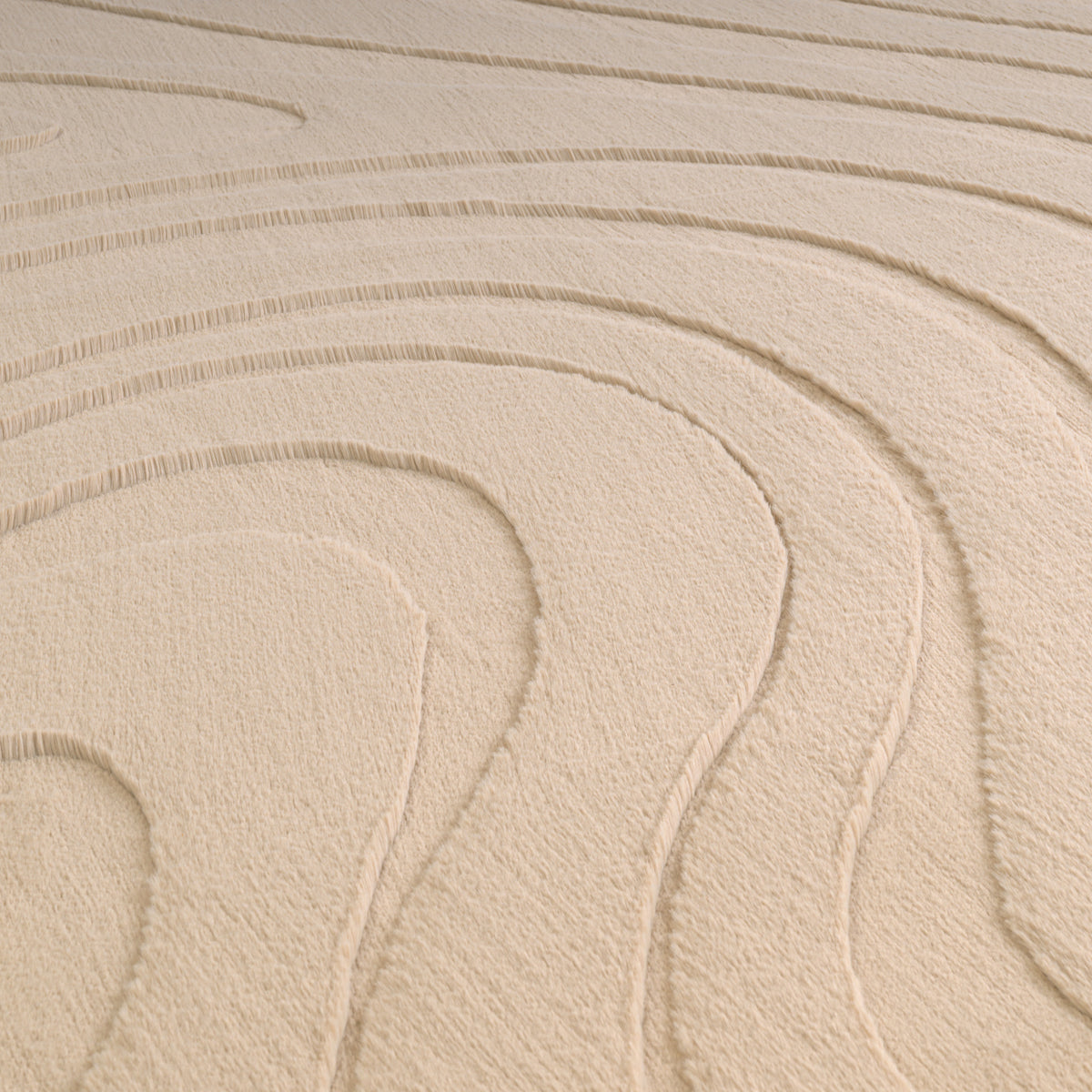 Svea Beige Pebble Rug