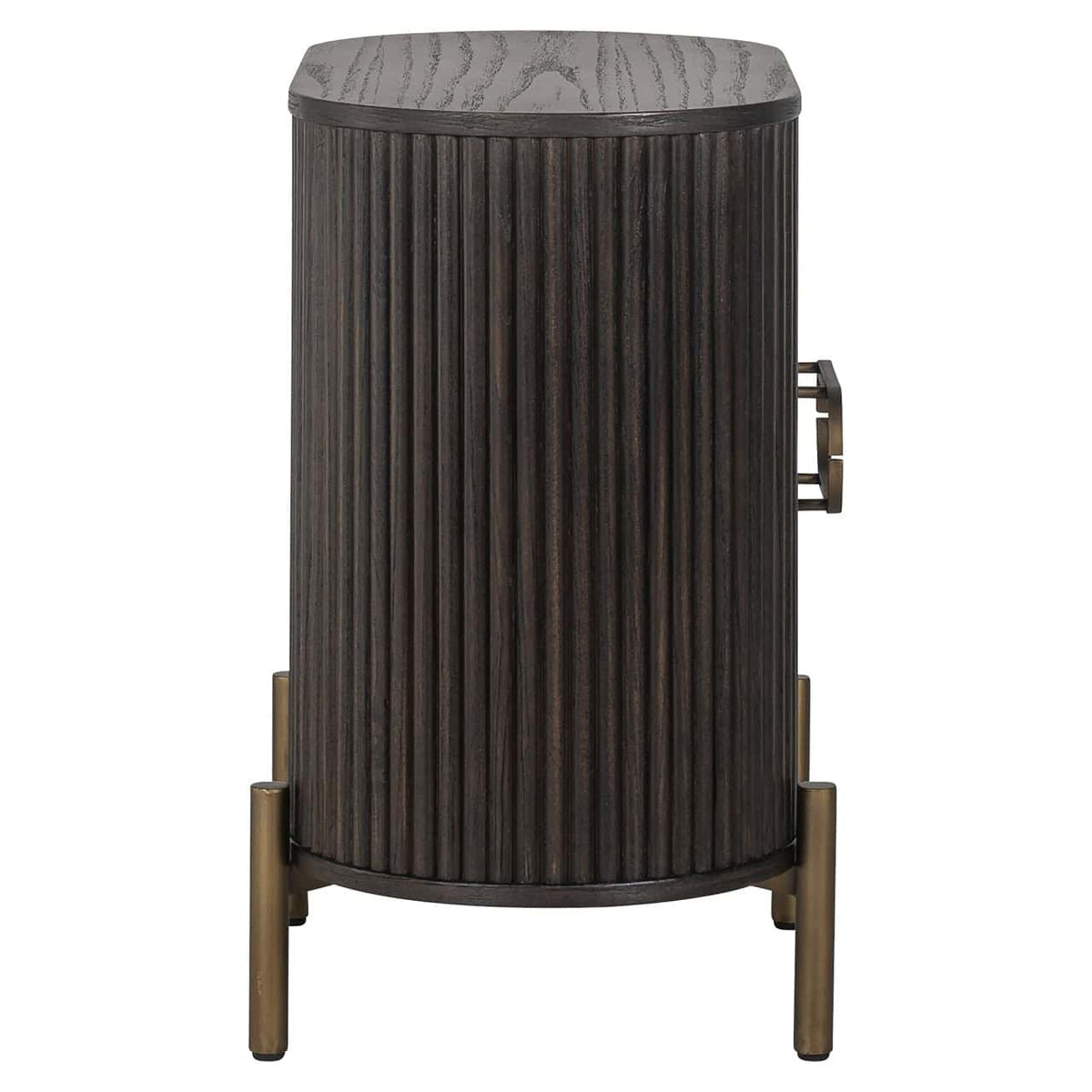 Luxton Brown Bedside Table
