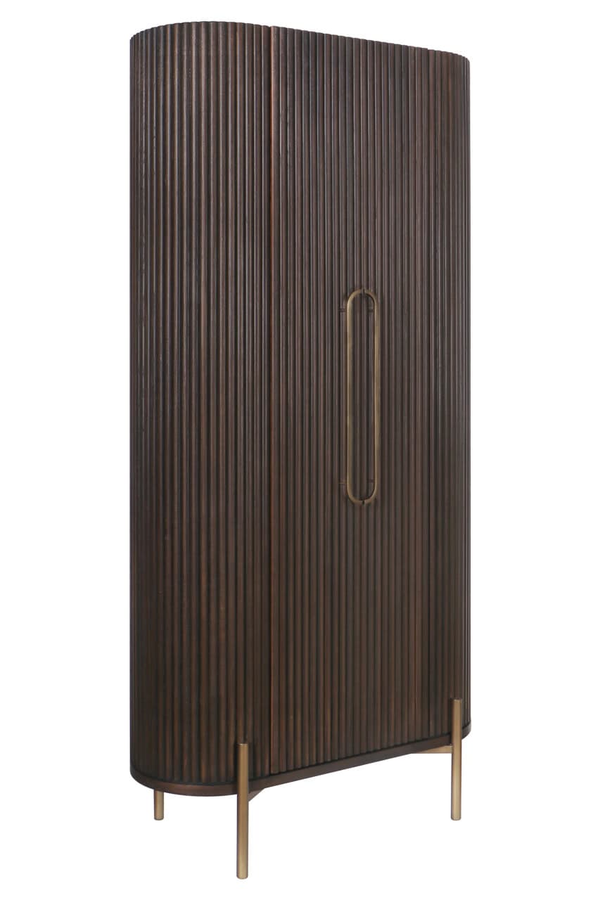 Luxton Brown Cabinet