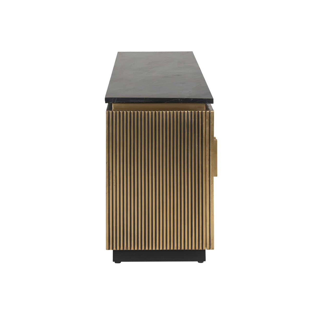 Brass Plated Colosseum 4 Door Media Unit