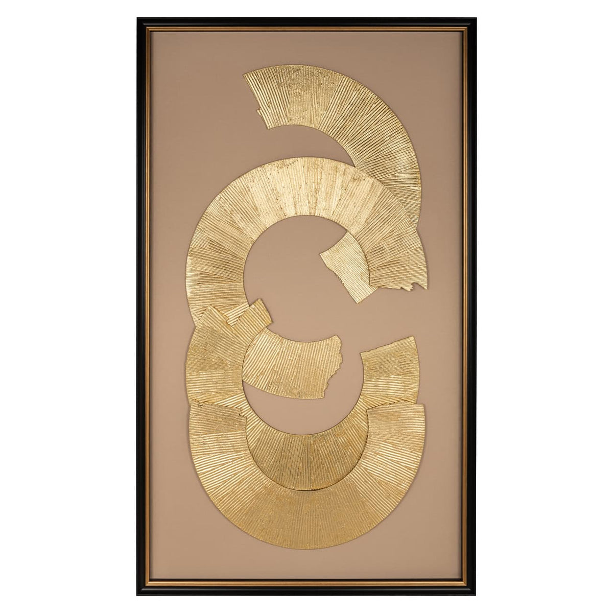 Edie Black & Gold Artwork