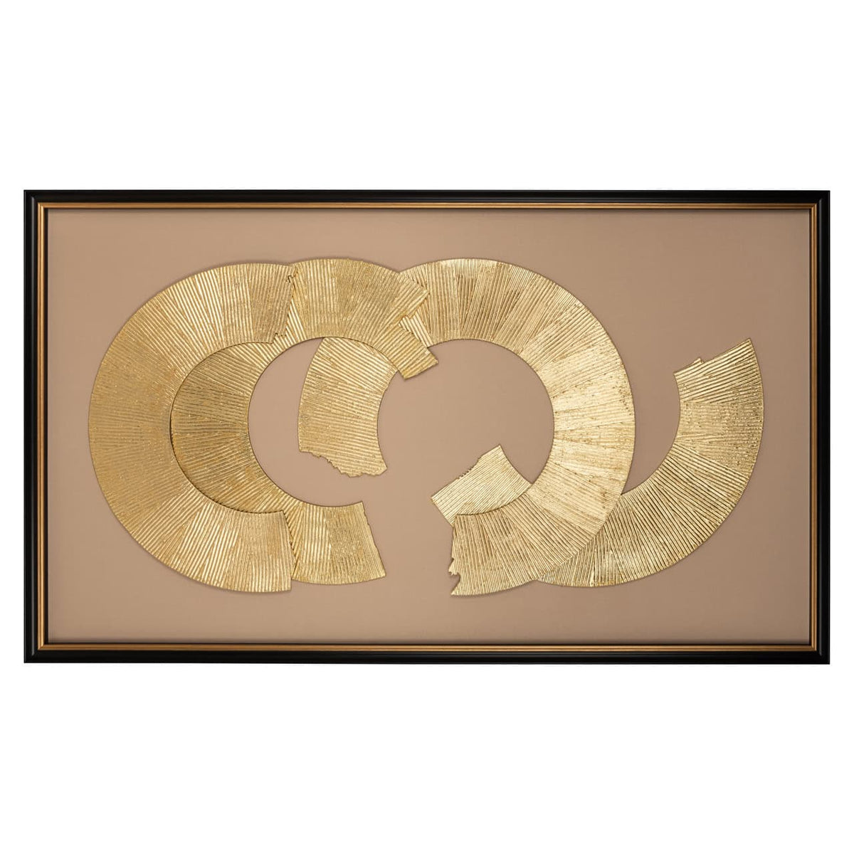 Edie Black & Gold Artwork