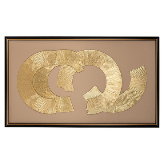 Edie Black & Gold Artwork