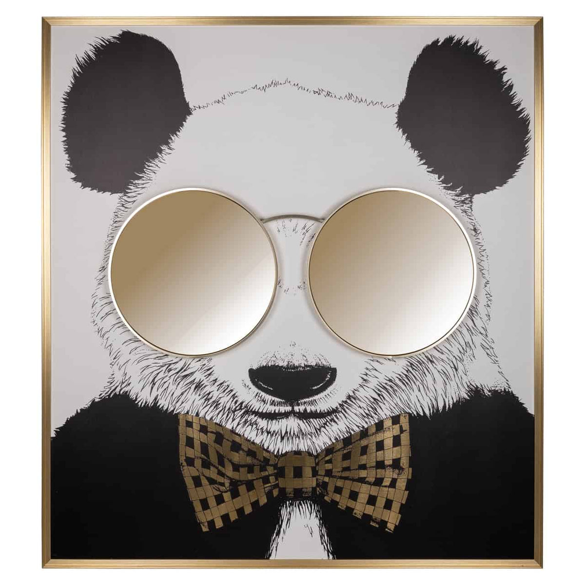 Paloma Black & Gold Artwork