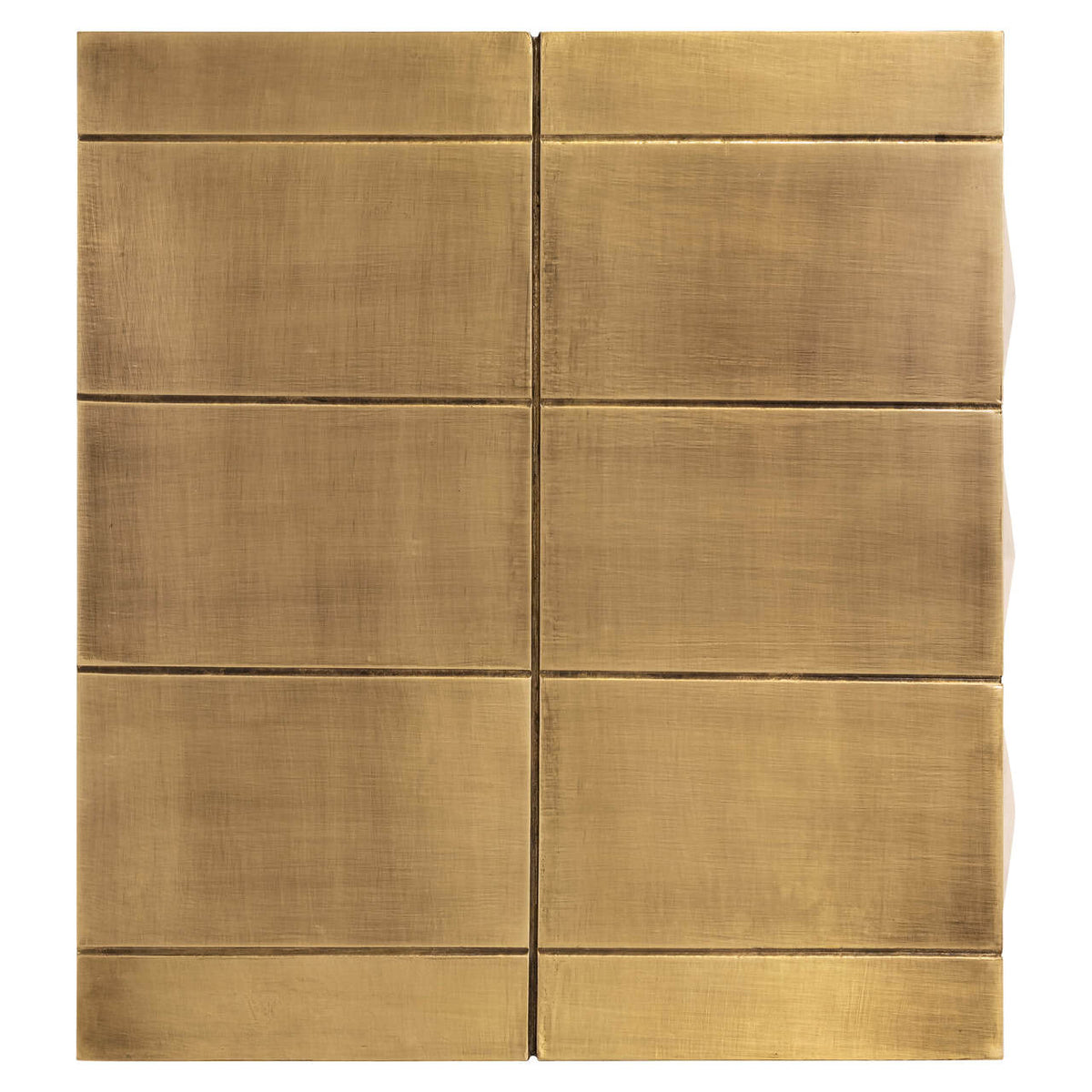 Collette Brushed Gold Bedside Table