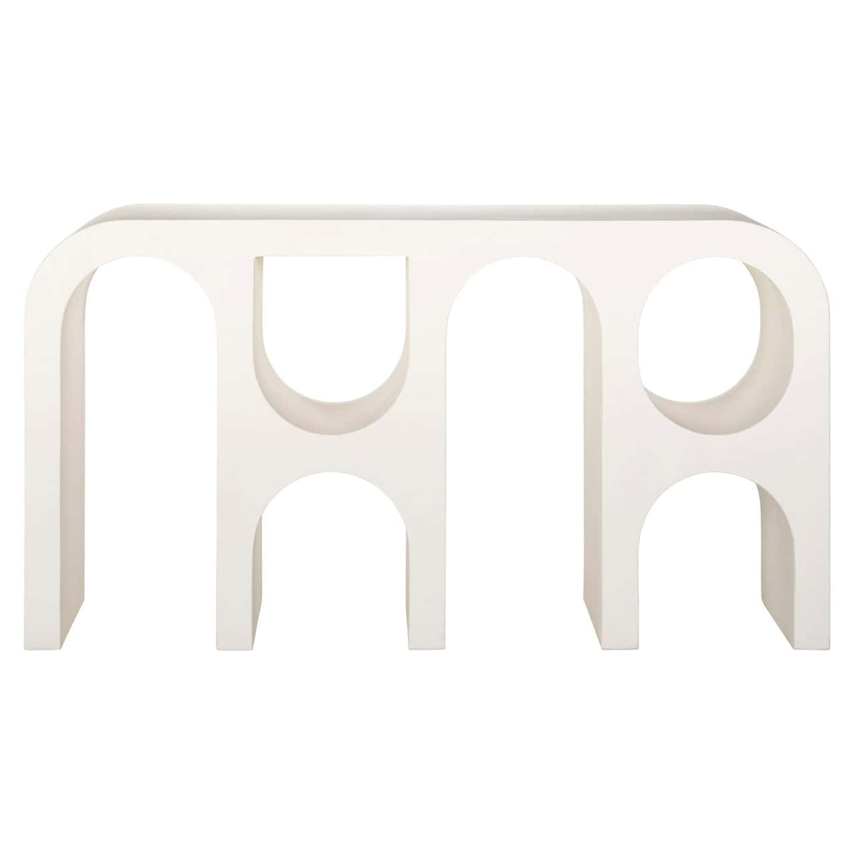Bourne White Console Table