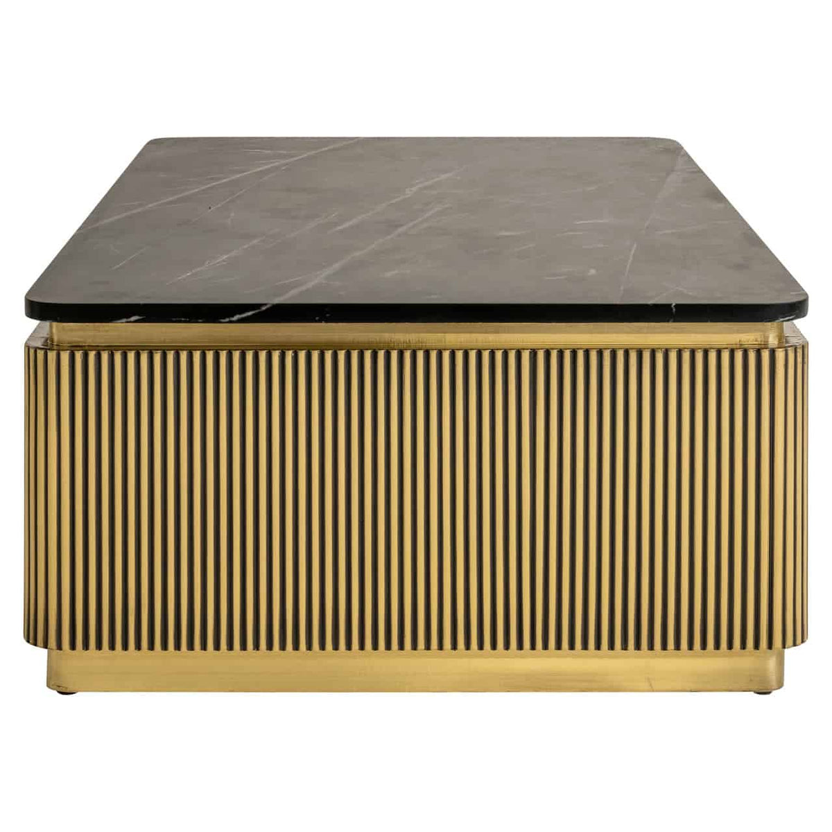 Brass Plated Colosseum Rectangular Coffee Table