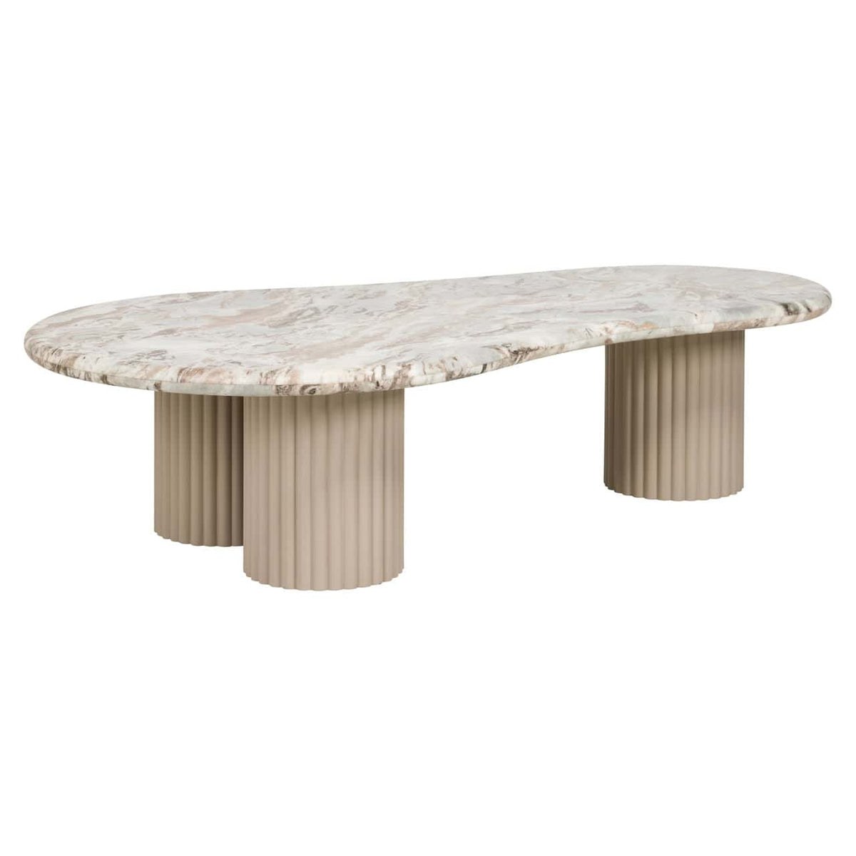 Corin Blush Beige Coffee Table