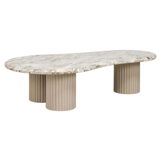 Corin Blush Beige Coffee Table
