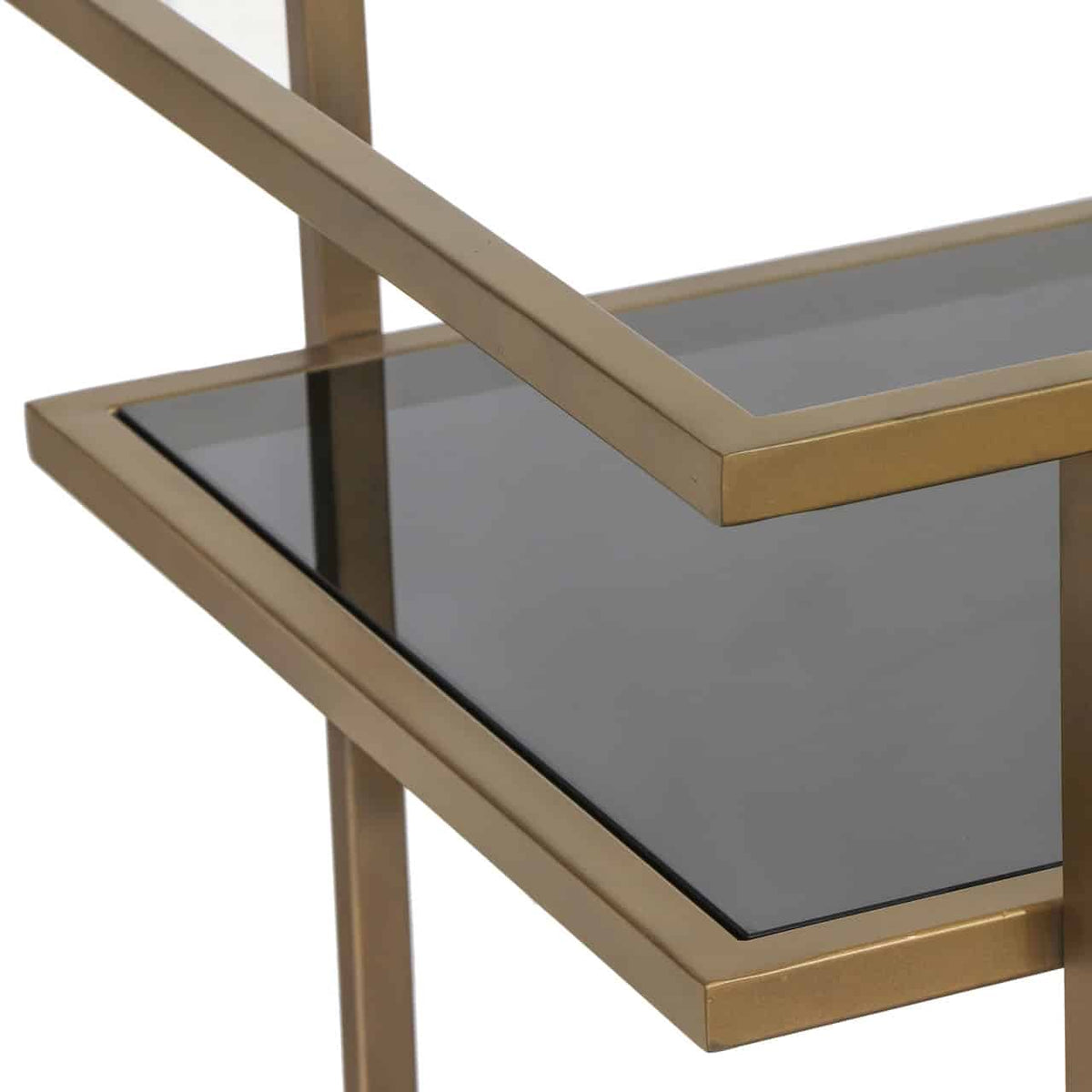 Xander Brushed Gold Drinks Trolley