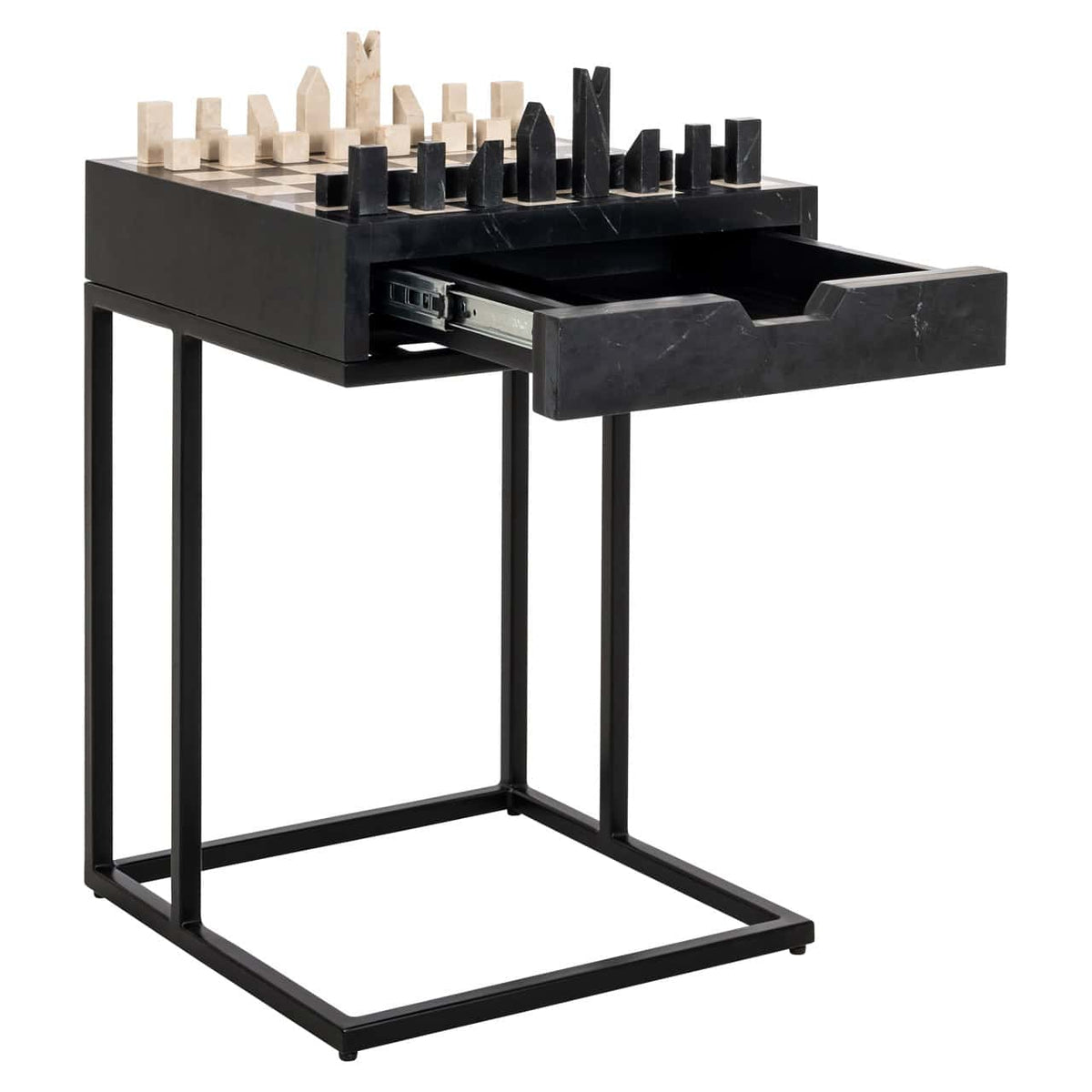 Dalston Black Side Table