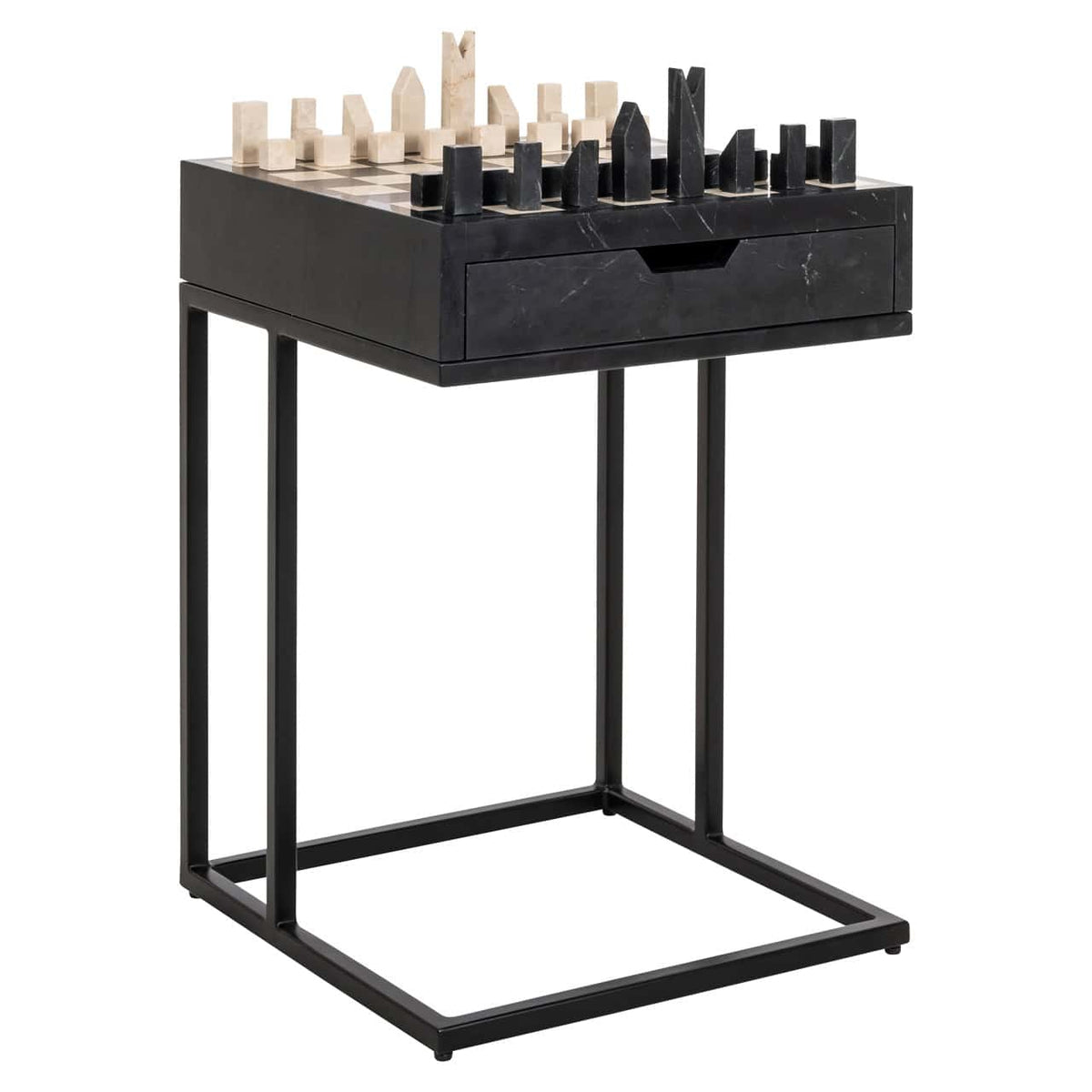 Dalston Black Side Table