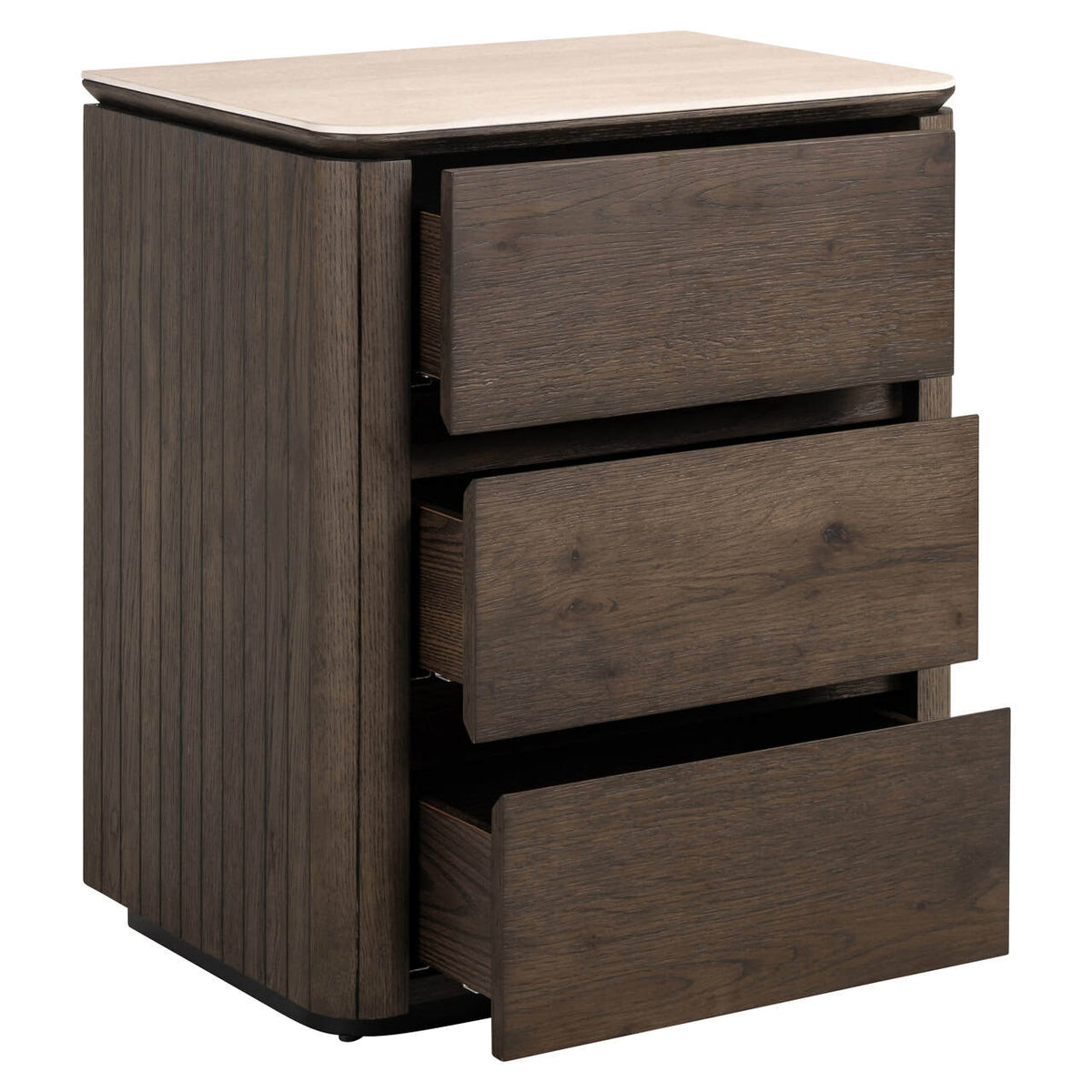 Rothley Brown Bedside Table