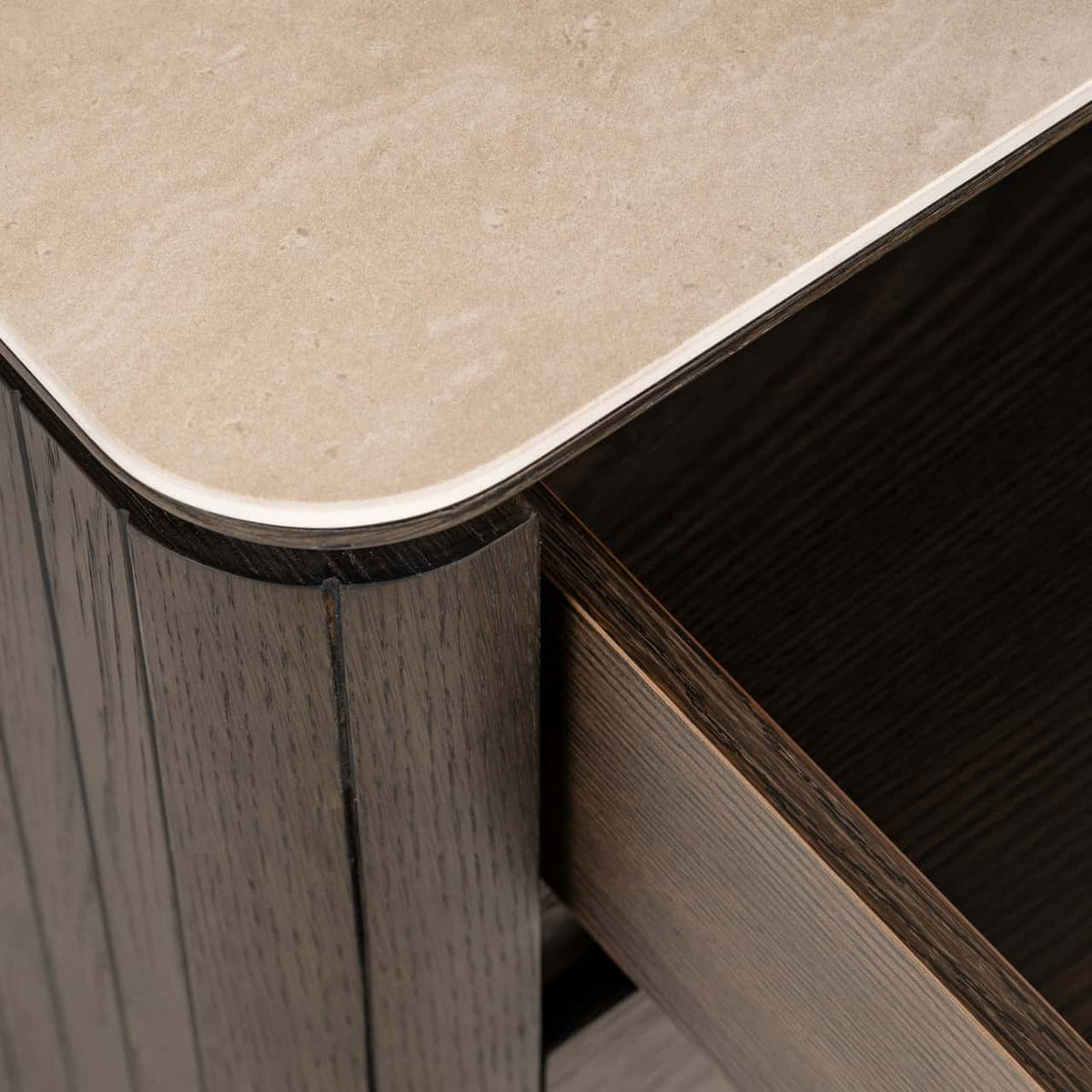 Rothley Brown Bedside Table