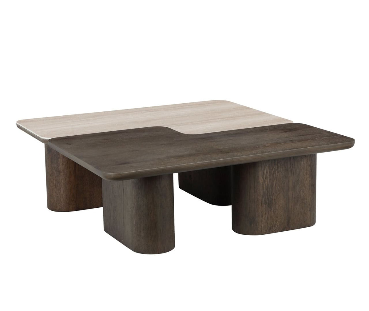 Nantes Brown Coffee Table Set