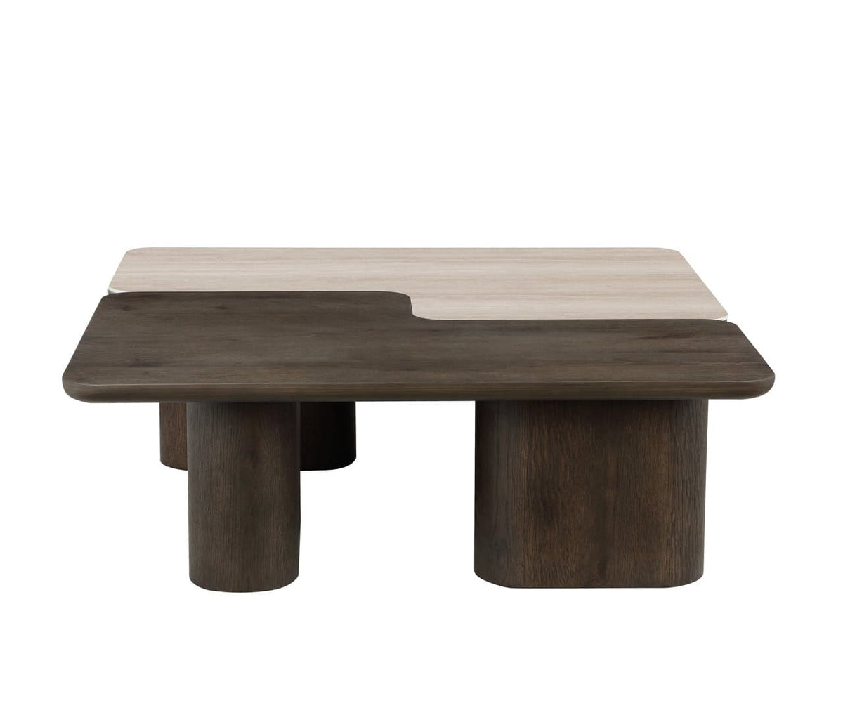 Nantes Brown Coffee Table Set