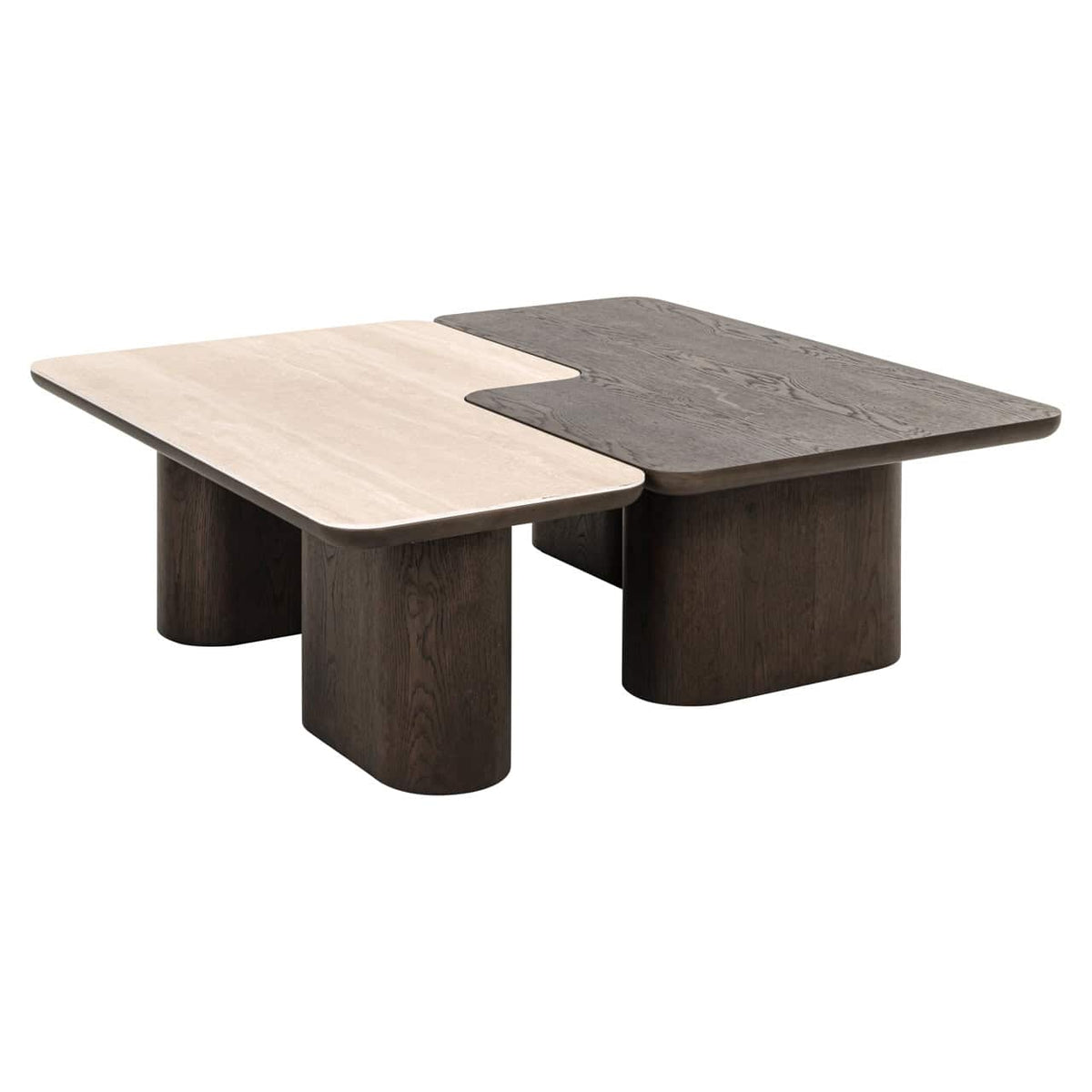 Nantes Brown Coffee Table Set