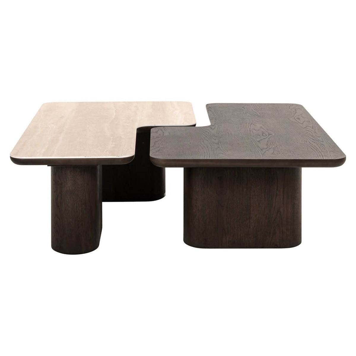 Nantes Brown Coffee Table Set