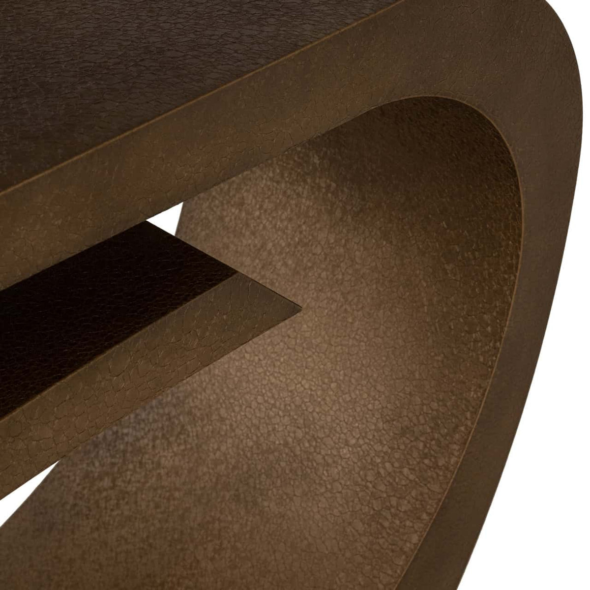 Alameda Brushed Gold Console Table