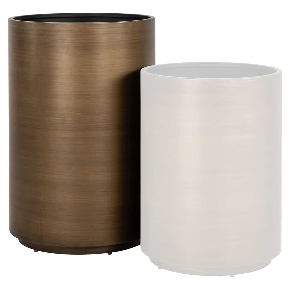 Dorset Brushed Gold Planter 50cm