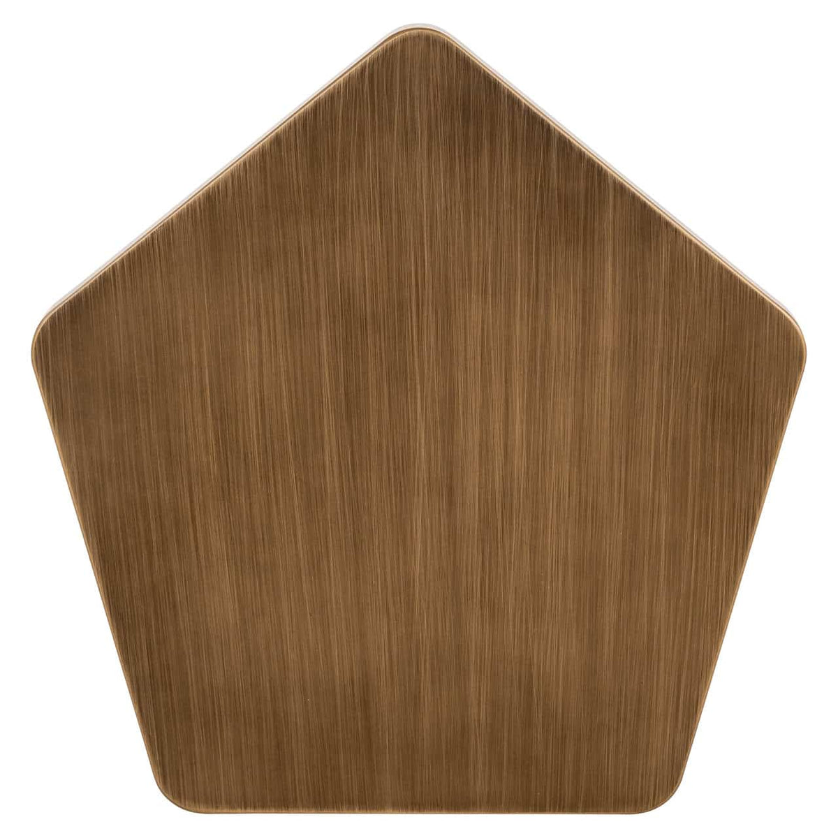 Hexham Brushed Gold Sofa Side Table