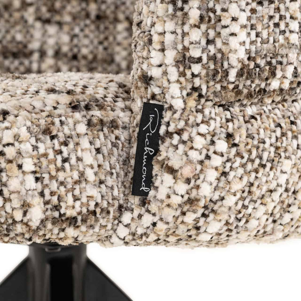 Serene Brown Omara Swivel Dining Chair