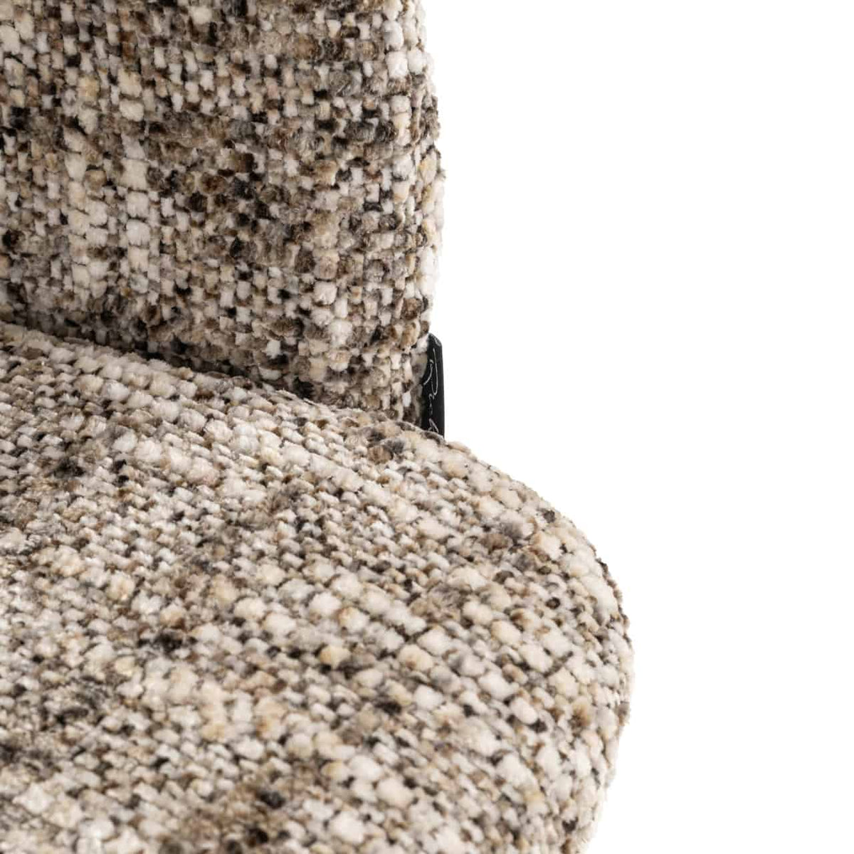 Serene Brown Omara Swivel Dining Chair