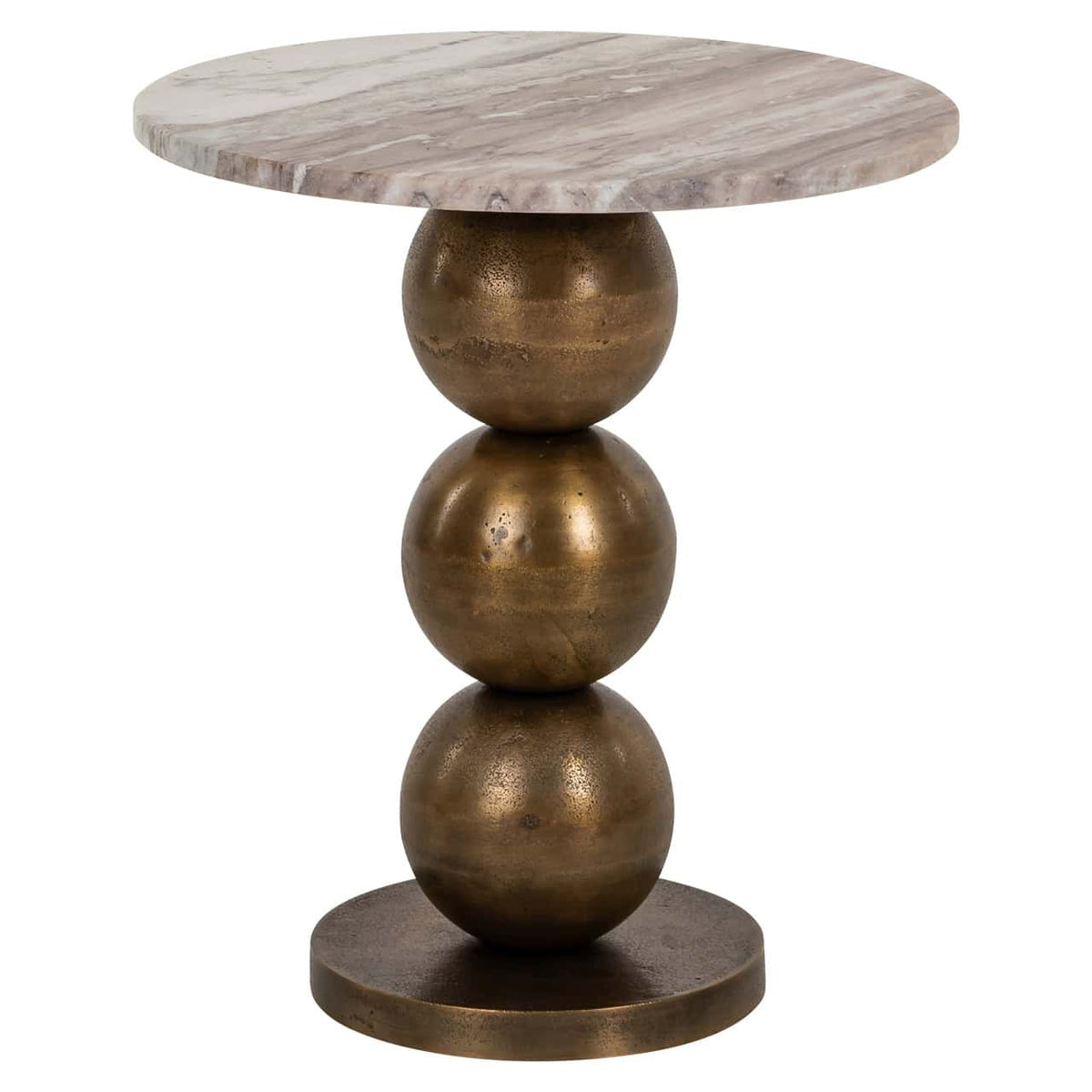 Barlow Blush Beige Side Table