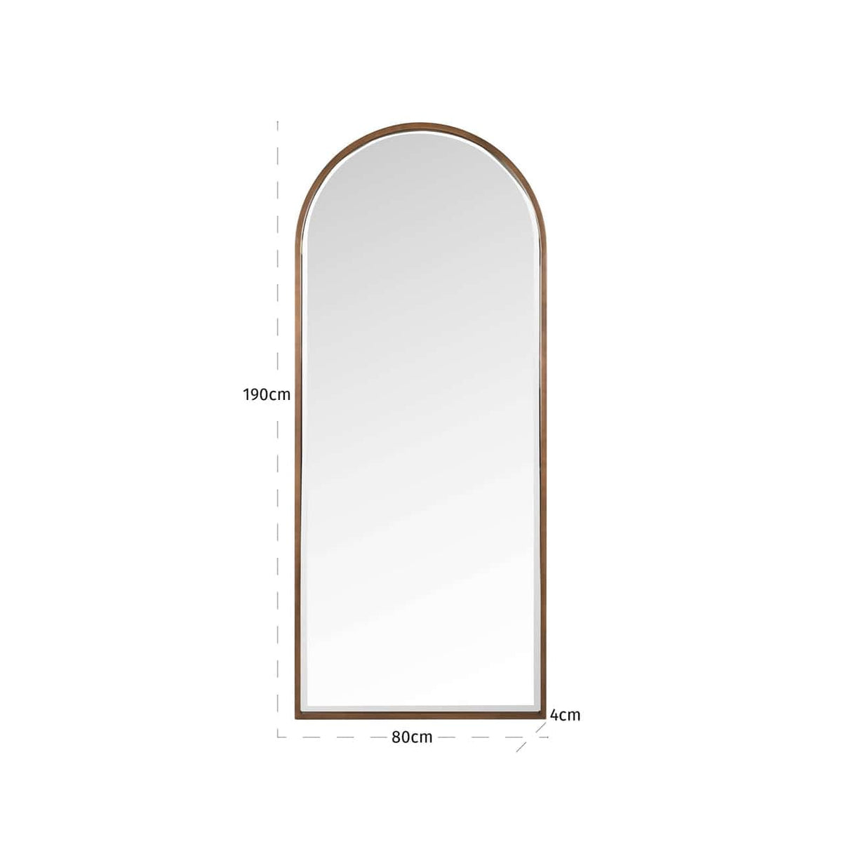 Maylene Brushed Gold Mirror