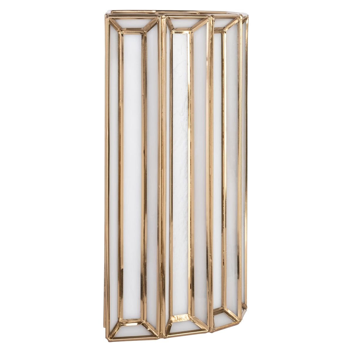 Luminara Antique Brass Wall Light
