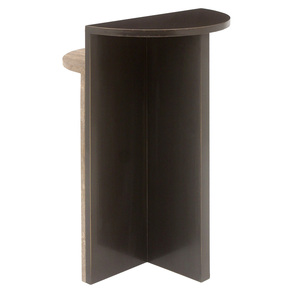 Russet Ash Brown Side Table