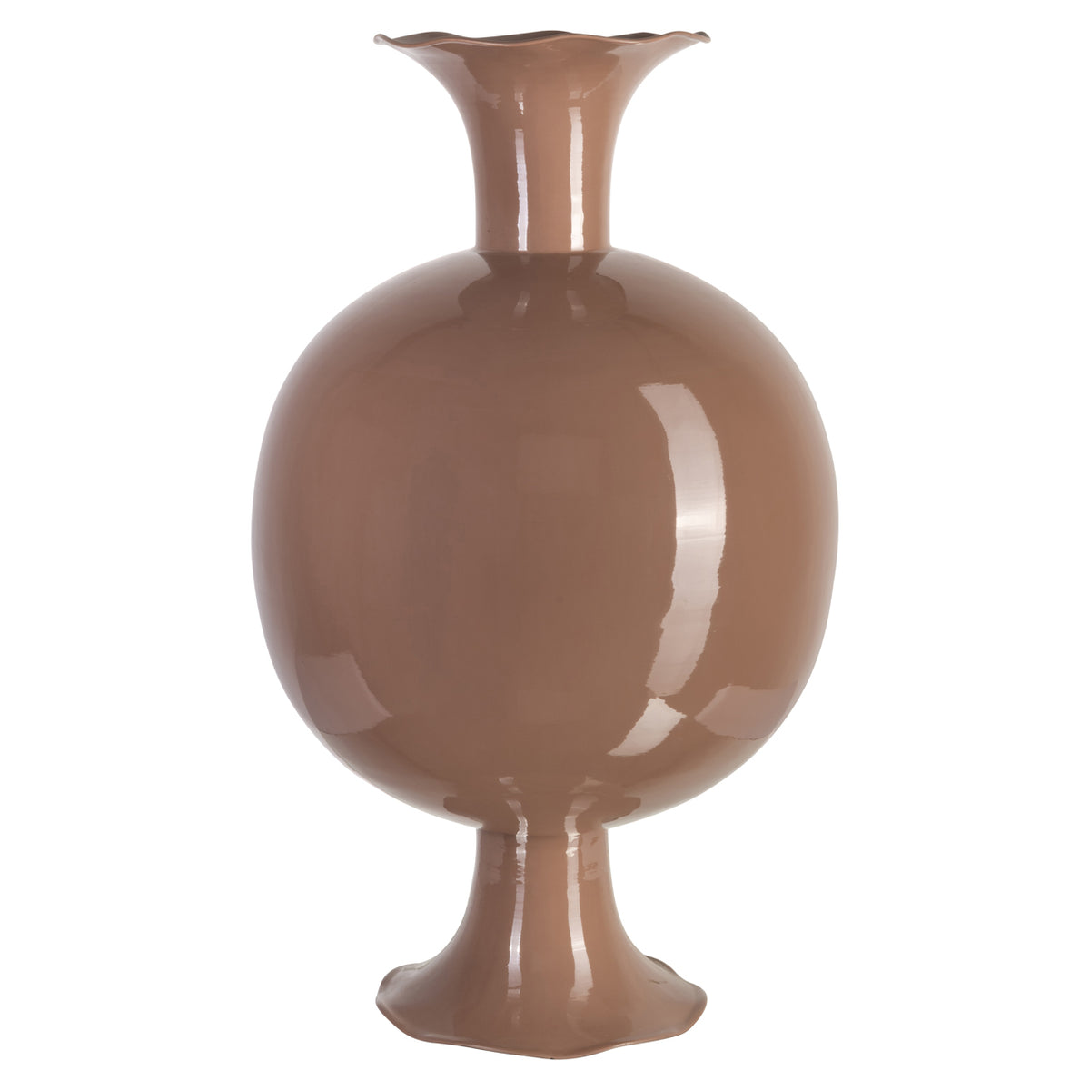 Mosaic Mocha Mousse Vase