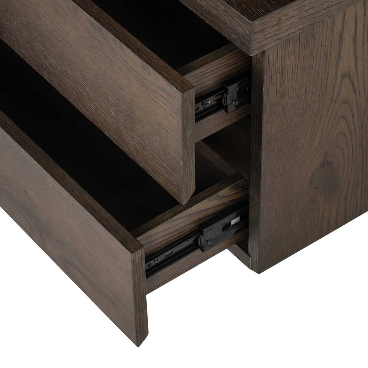 Lacey Brown 3 Door 2 Drawer Media Unit