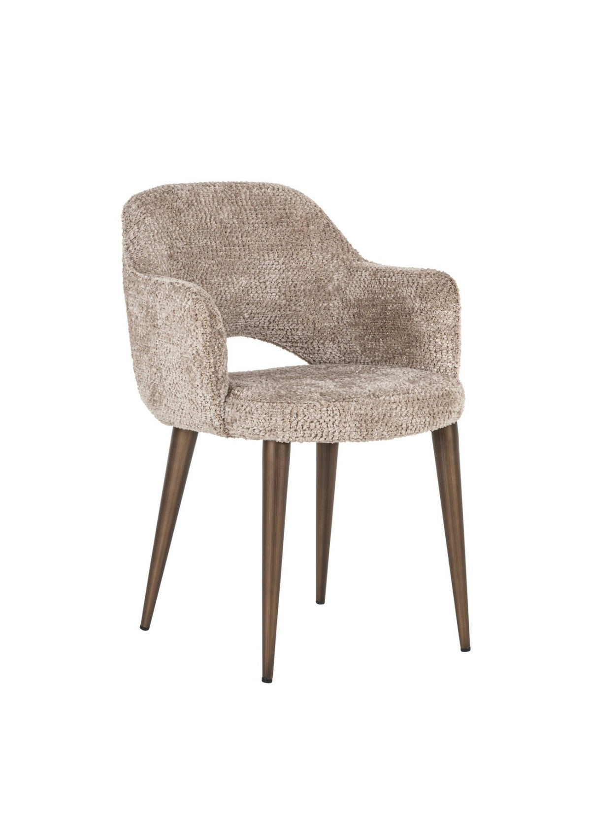 Luxury Soft Beige Dining Chair