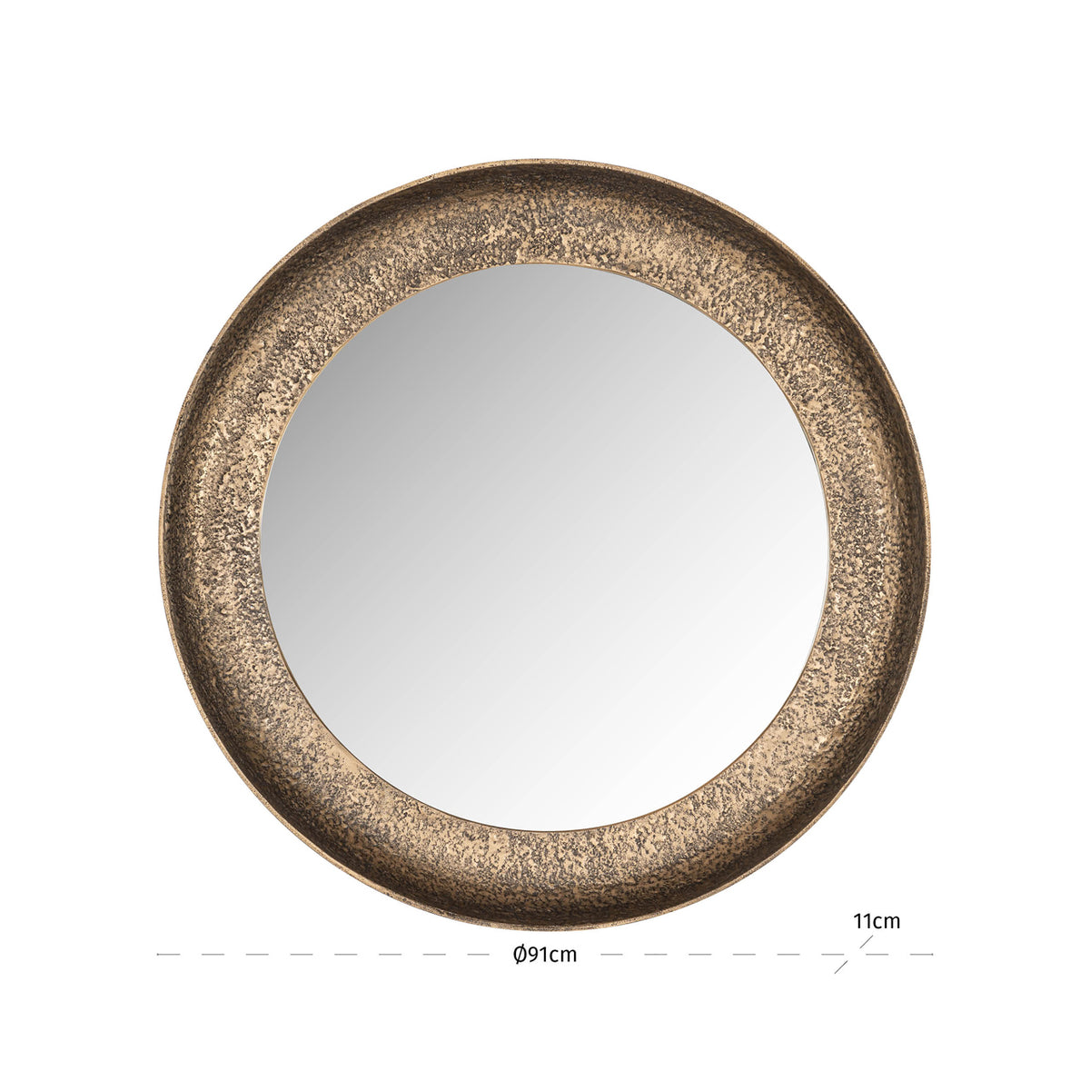Larissa Gold Mirror