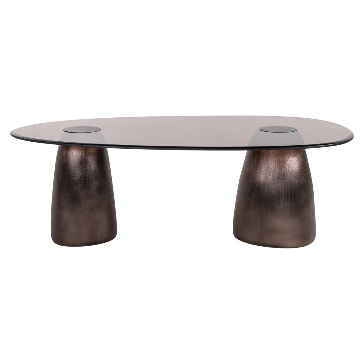 Hawthorn Bronze Oval Coffee Table