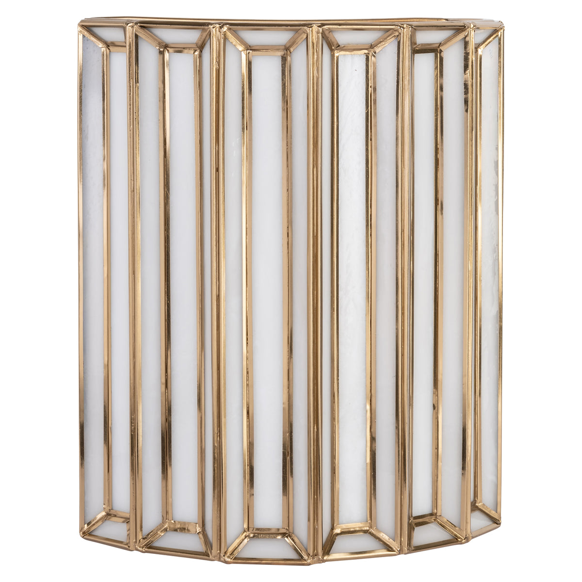 Luminara Antique Brass Wall Light
