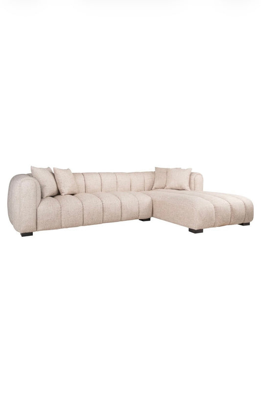 Aurelia Sculpt Chaise Sofa