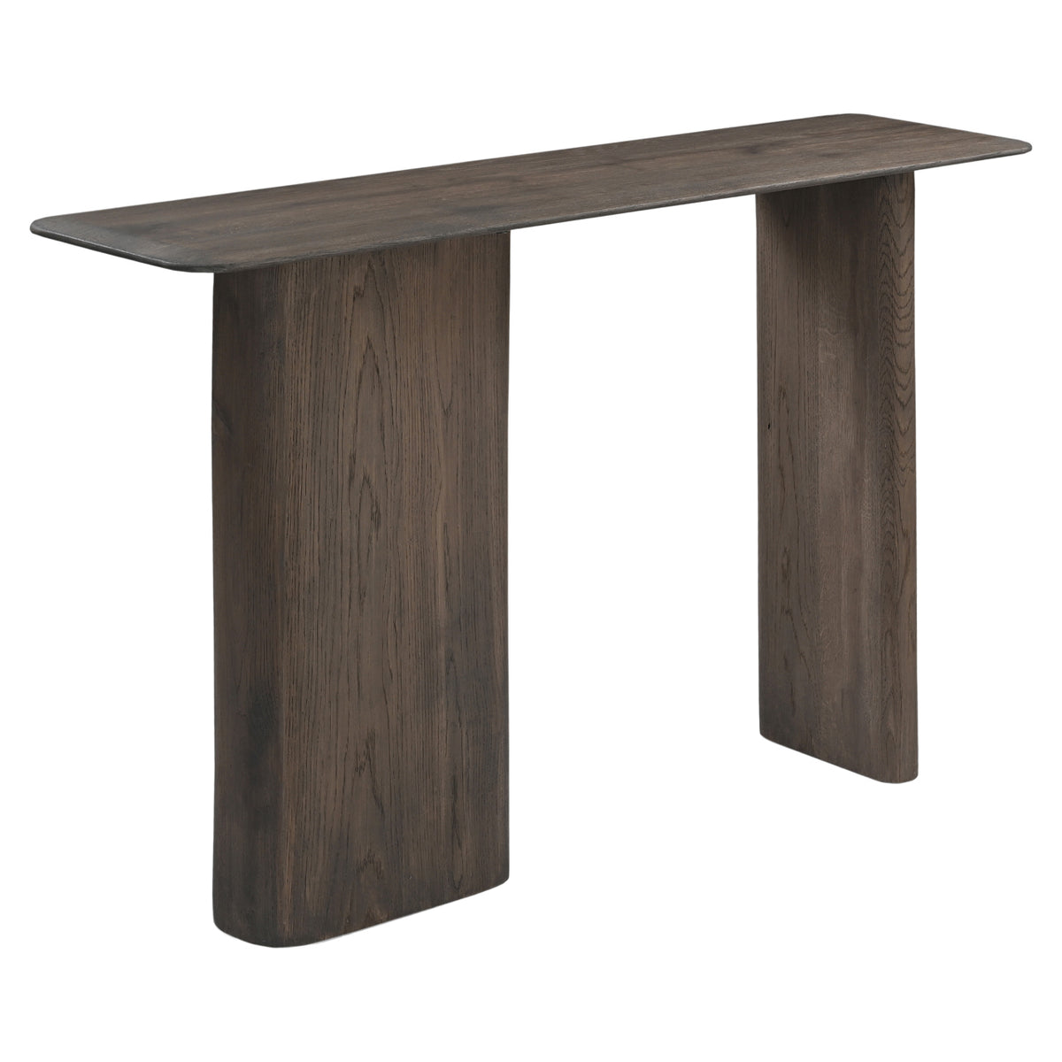 Castella Smoked Charcoal Console Table