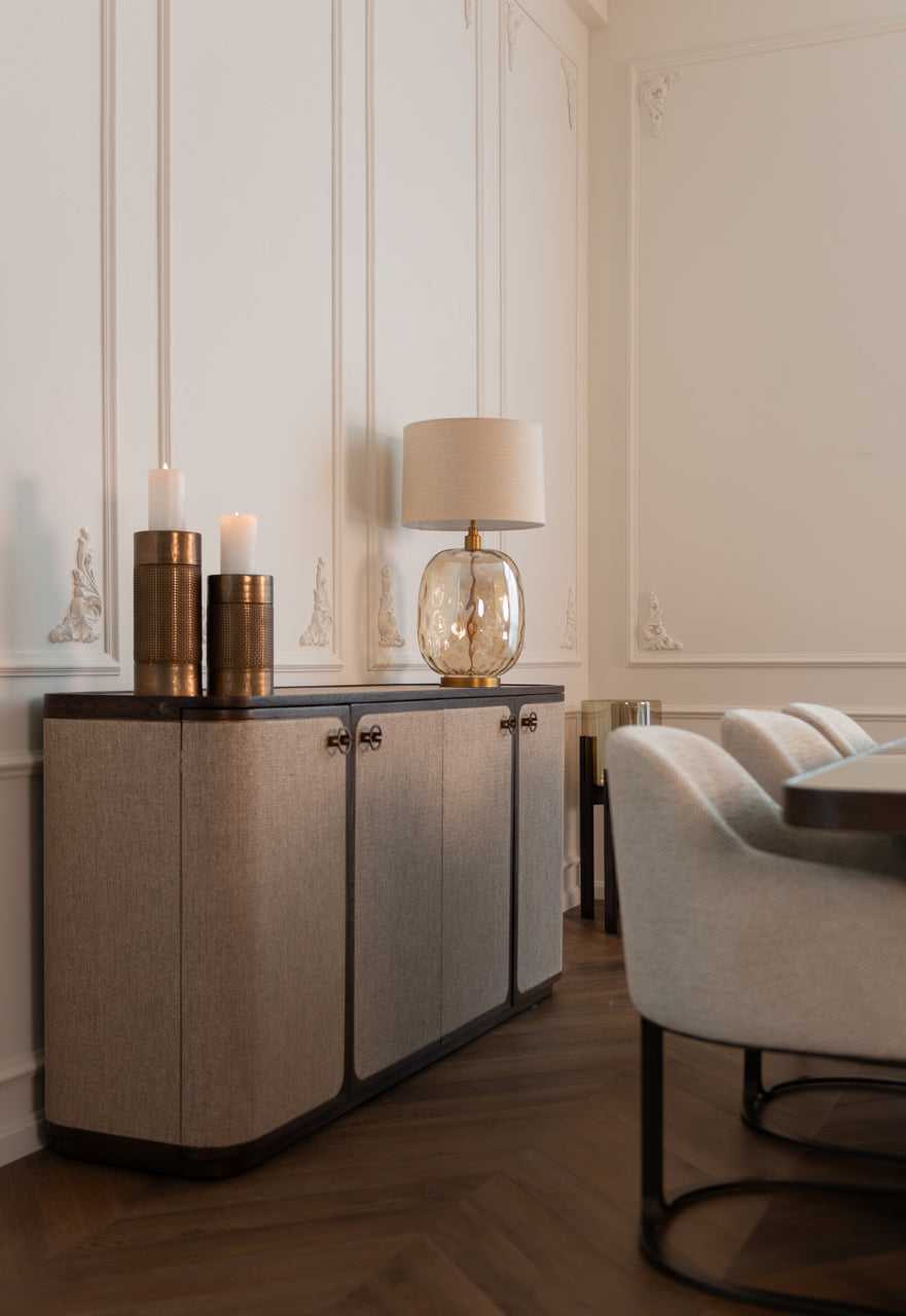 Embla Amber Table Lamp