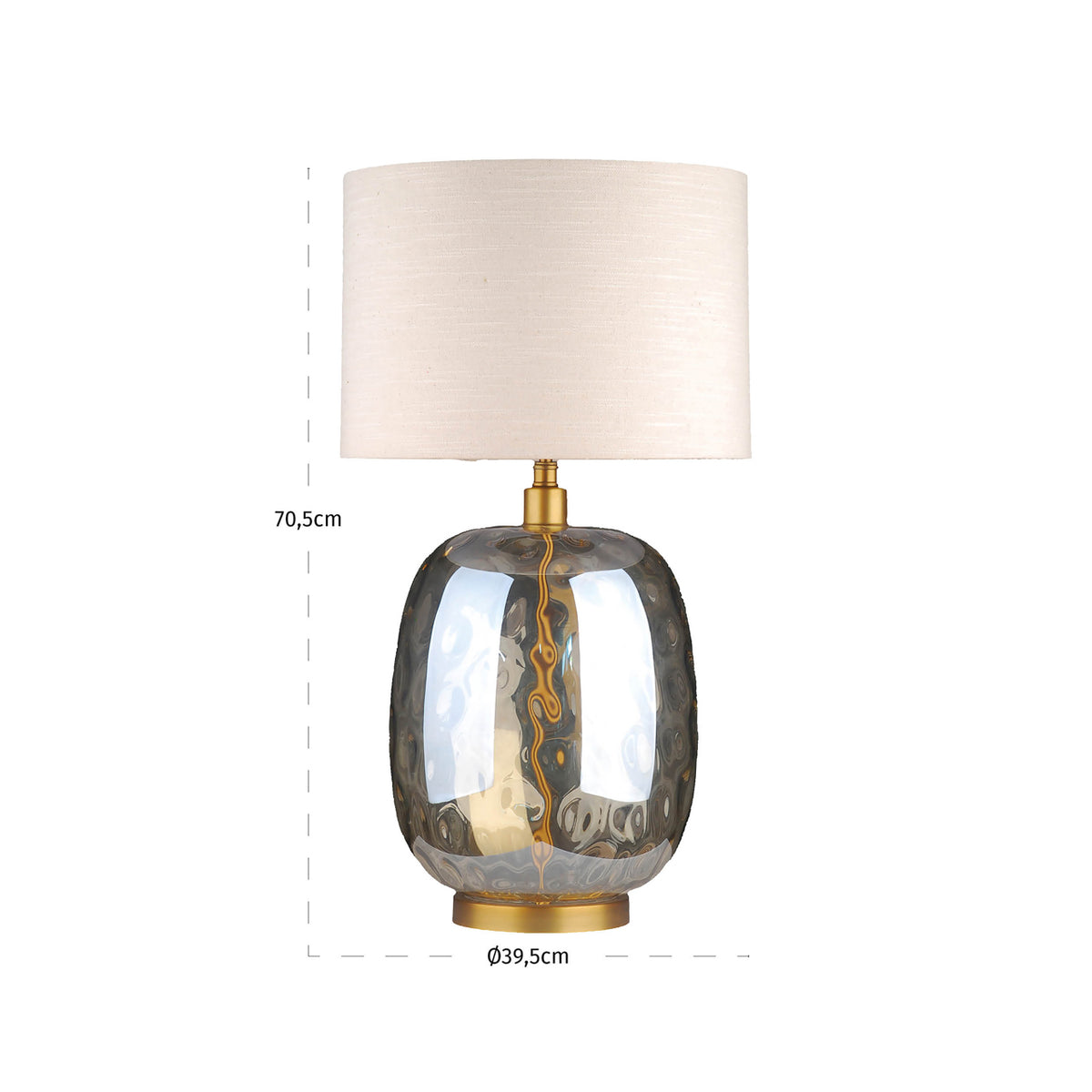 Embla Amber Table Lamp